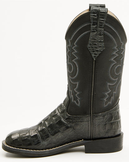 Boys' Beau Western Boots - Broad Square Toe