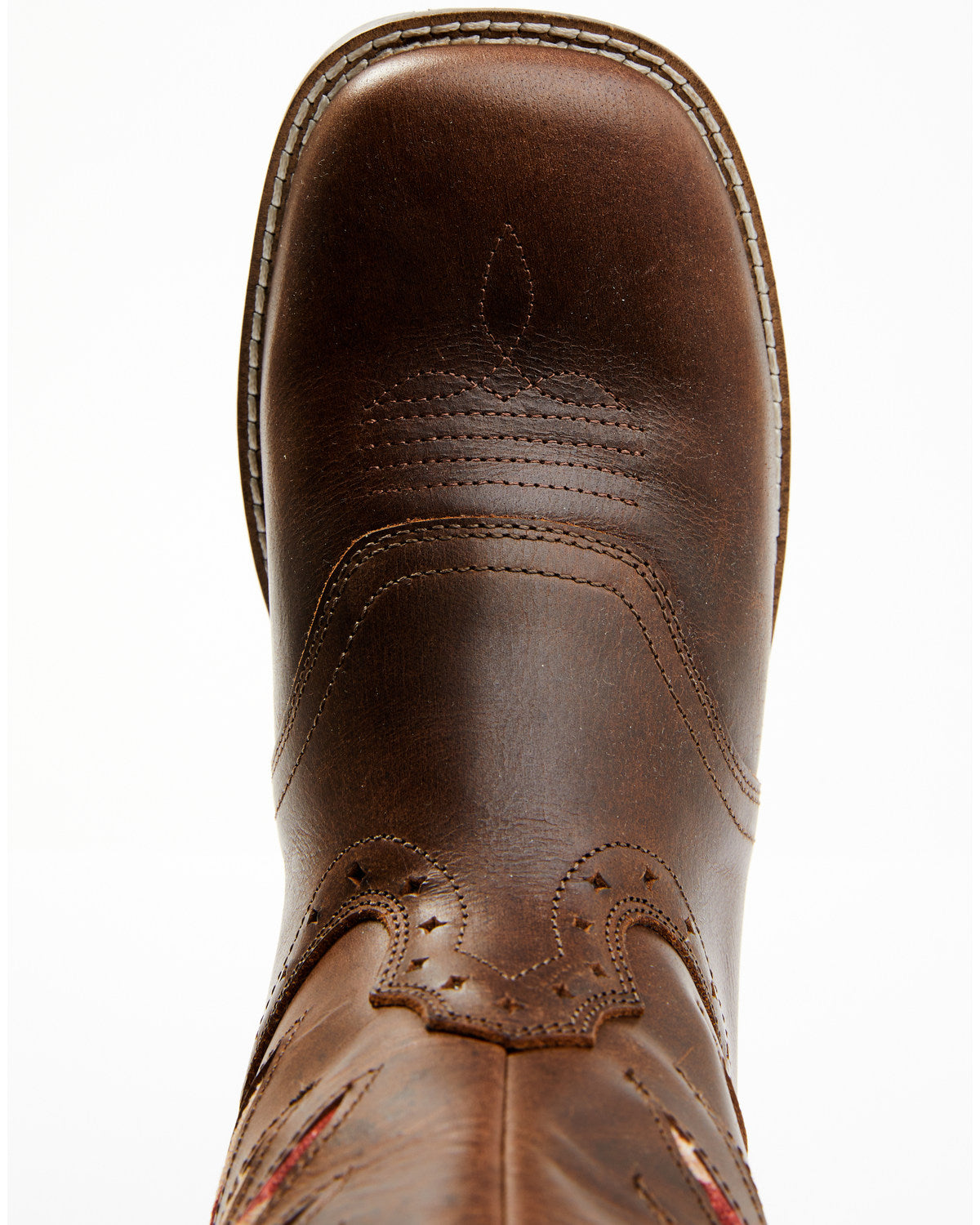 Boys' Ripped Flag Western Boots - Broad Square Toe