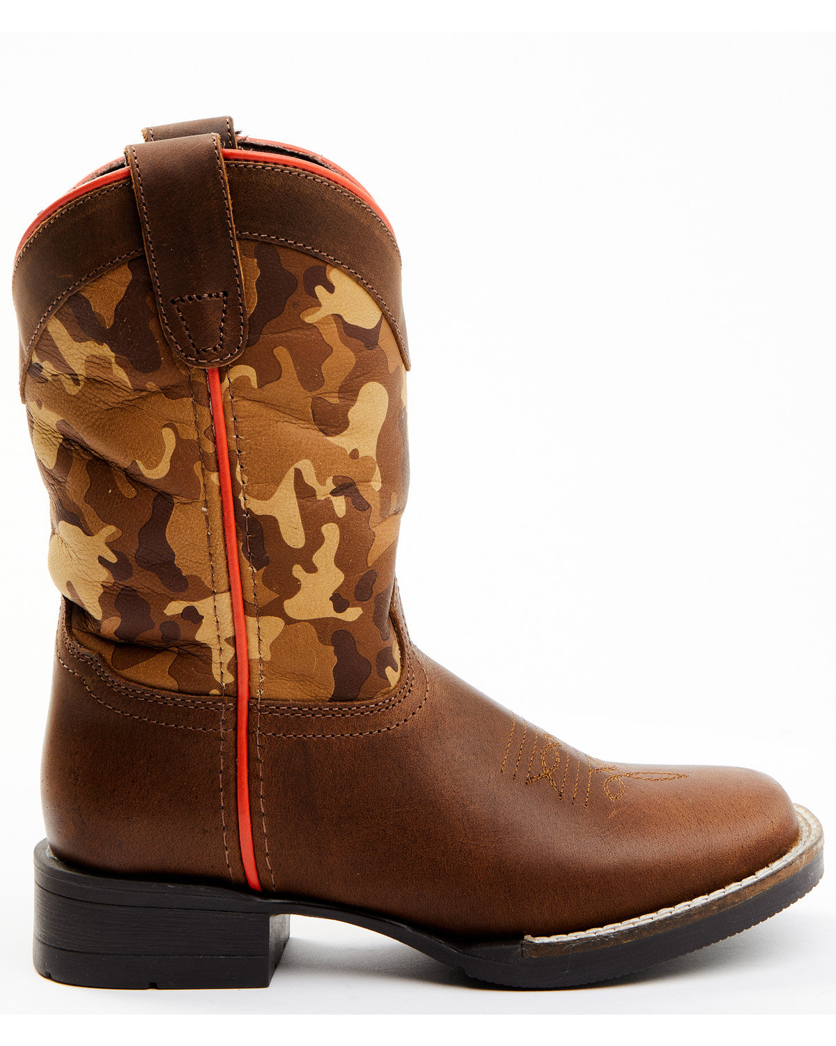 Boys' Camo Western Boots - Square Toe