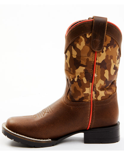 Boys' Camo Western Boots - Square Toe
