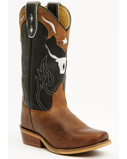 Boys' Little Show Time Western Boots - Square Toe