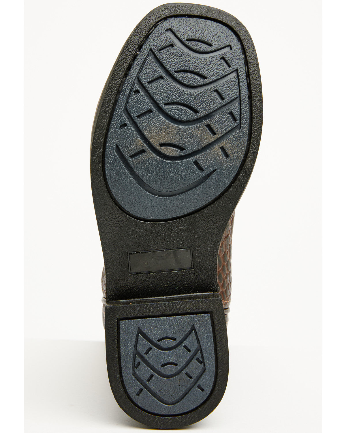 Boys' Dale Crocodile Print Western Boots - Broad Square Toe