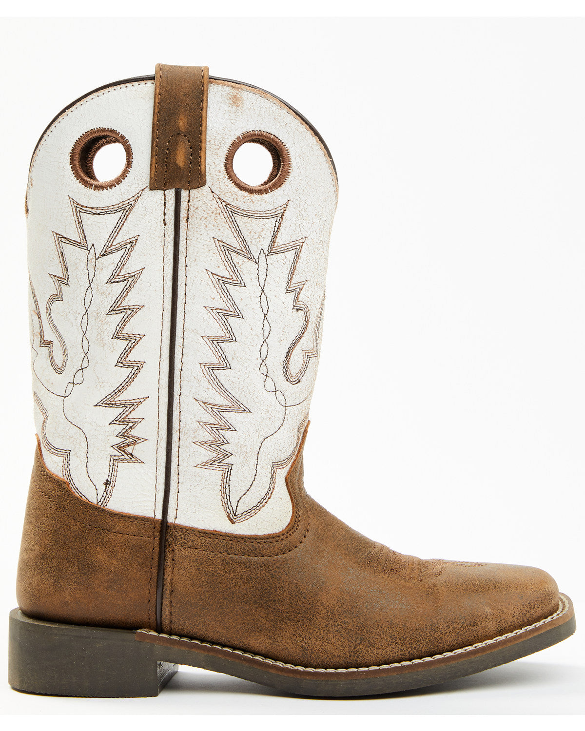 Boys' Luke Western Boots - Broad Square Toe