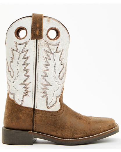 Boys' Luke Western Boots - Broad Square Toe