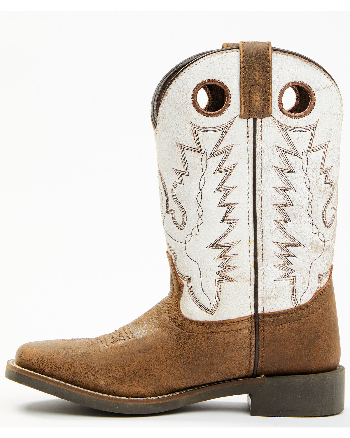 Boys' Luke Western Boots - Broad Square Toe