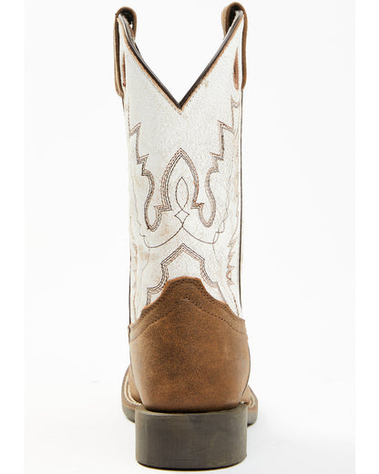 Boys' Luke Western Boots - Broad Square Toe