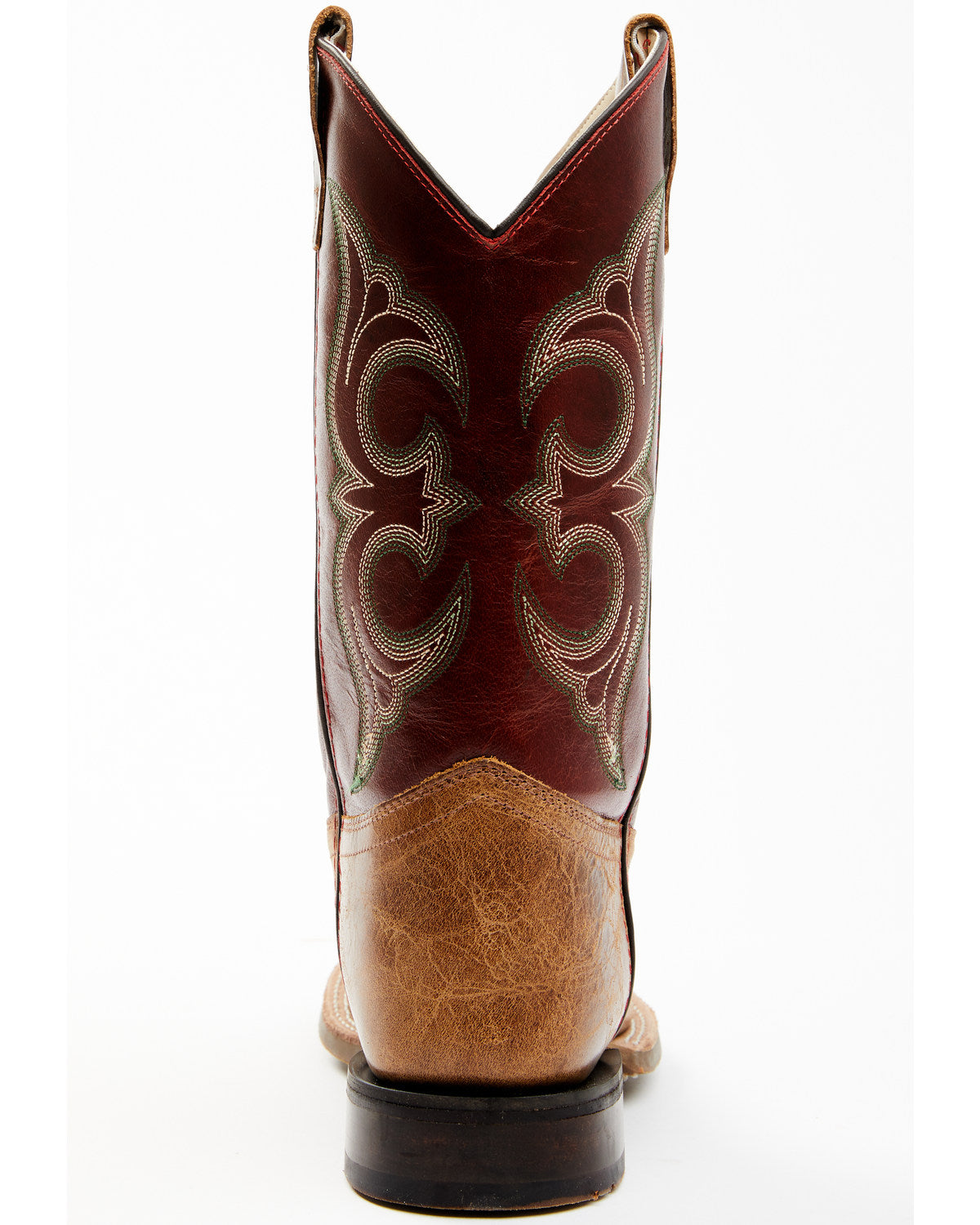 Boys' Ames Tonal Western Boots - Broad Square Toe