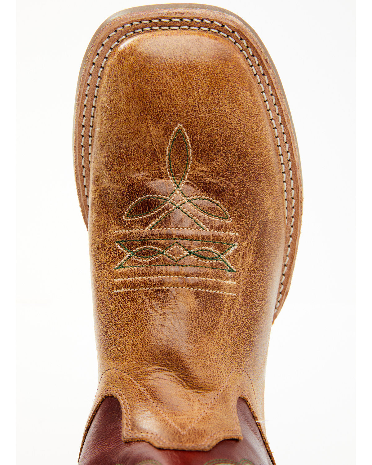 Boys' Ames Tonal Western Boots - Broad Square Toe