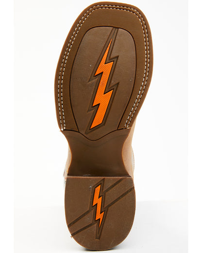 Boys' Ames Tonal Western Boots - Broad Square Toe