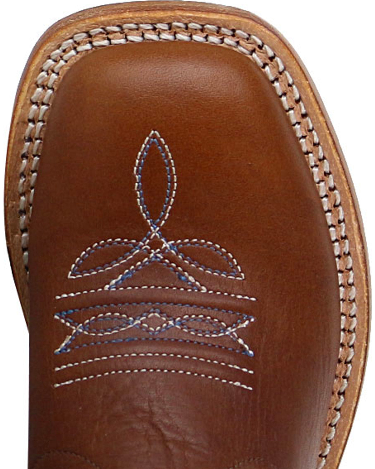 Boys' Lightening Embroidered Western Boots - Square Toe