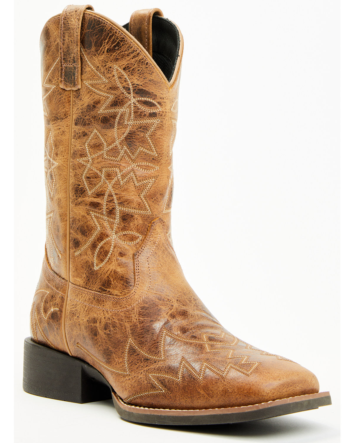 Ace™ Western Boots - Broad Square Toe