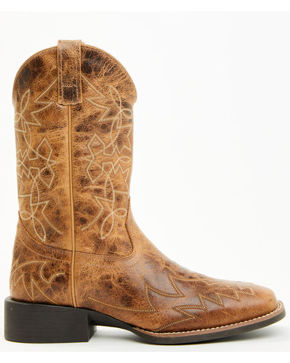 Ace™ Western Boots - Broad Square Toe