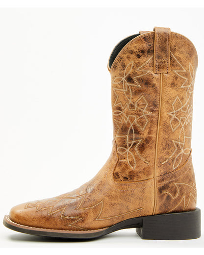 Ace™ Western Boots - Broad Square Toe