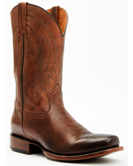 Men's Handcrafted Western Boots - Square Toe