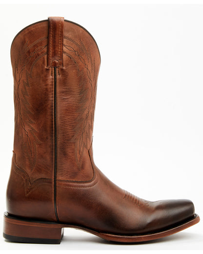 Men's Handcrafted Western Boots - Square Toe