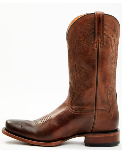 Men's Handcrafted Western Boots - Square Toe