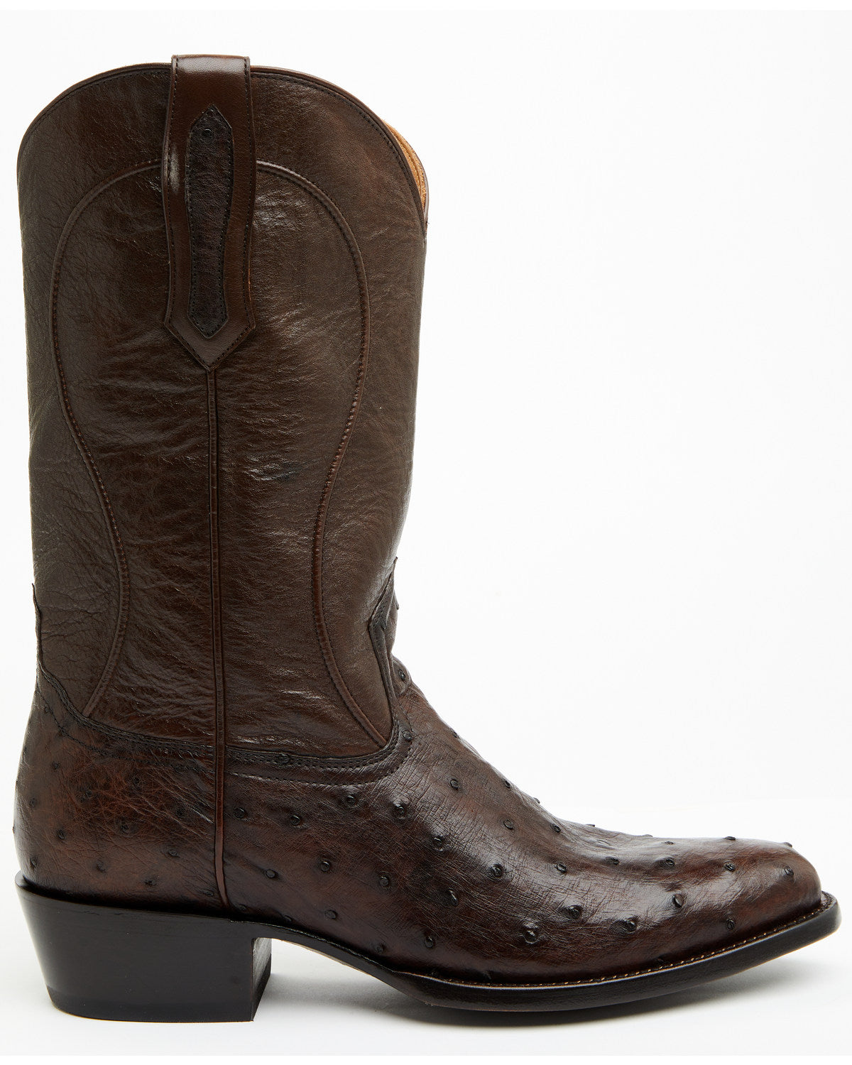 Black 1978® Men's Chapman Exotic Full-Quill Ostrich Western