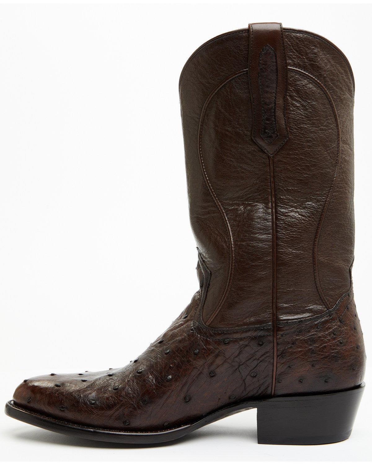 Black 1978® Men's Chapman Exotic Full-Quill Ostrich Western