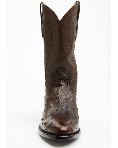 Black 1978® Men's Chapman Exotic Full-Quill Ostrich Western