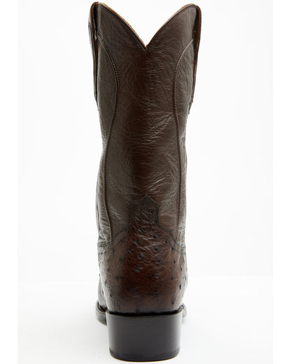Black 1978® Men's Chapman Exotic Full-Quill Ostrich Western