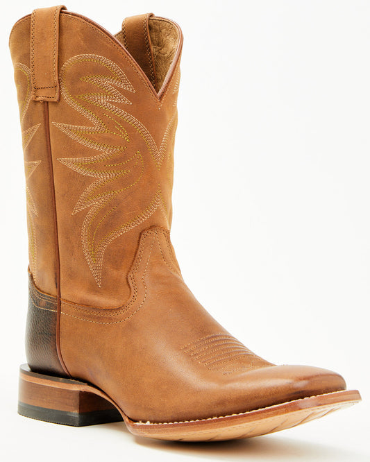 Men's McBride Roughout Western Boots - Broad Square Toe