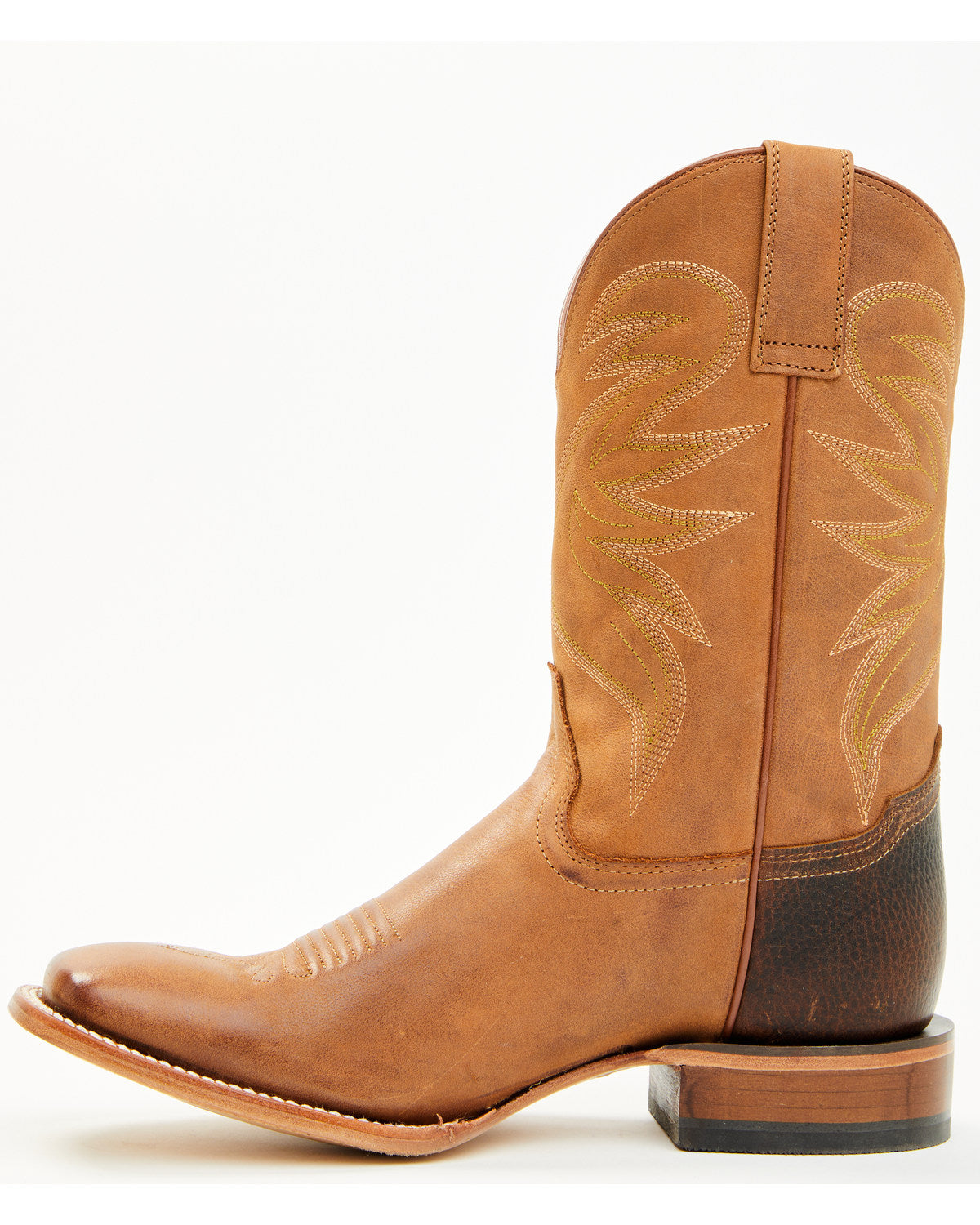 Men's McBride Roughout Western Boots - Broad Square Toe