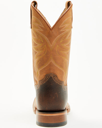 Men's McBride Roughout Western Boots - Broad Square Toe