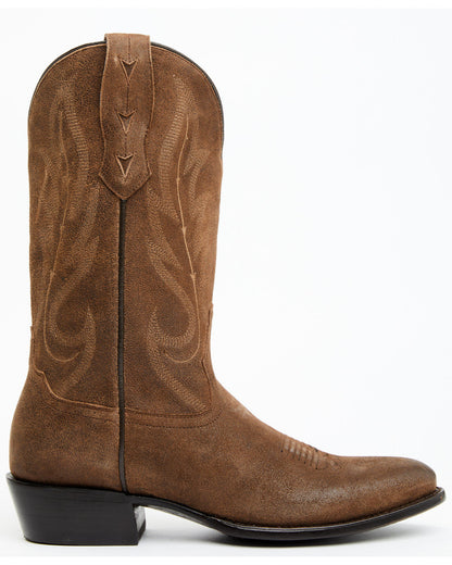 Men's Brady Roughout Western Boots - Round Toe
