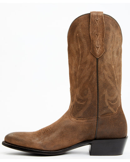 Men's Brady Roughout Western Boots - Round Toe