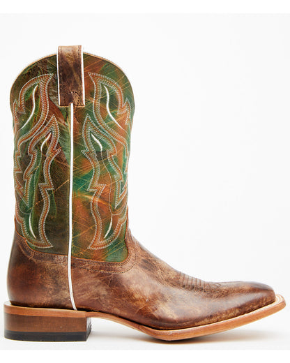 Men's Road Western Boots - Broad Square Toe