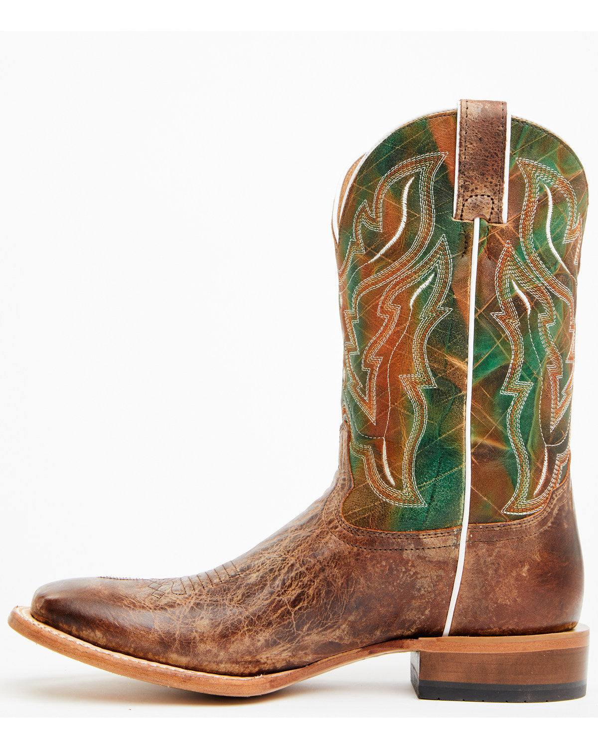Men's Road Western Boots - Broad Square Toe