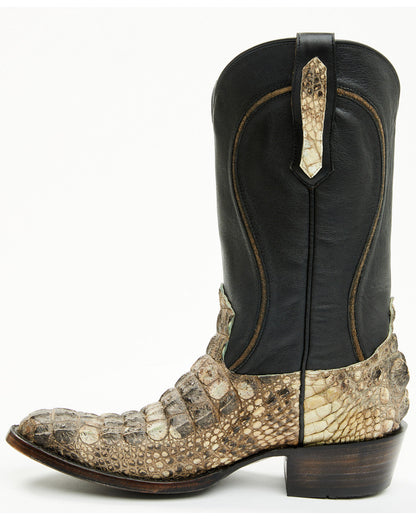 Black 1978® Men's Tillman Exotic Hornback Alligator Western