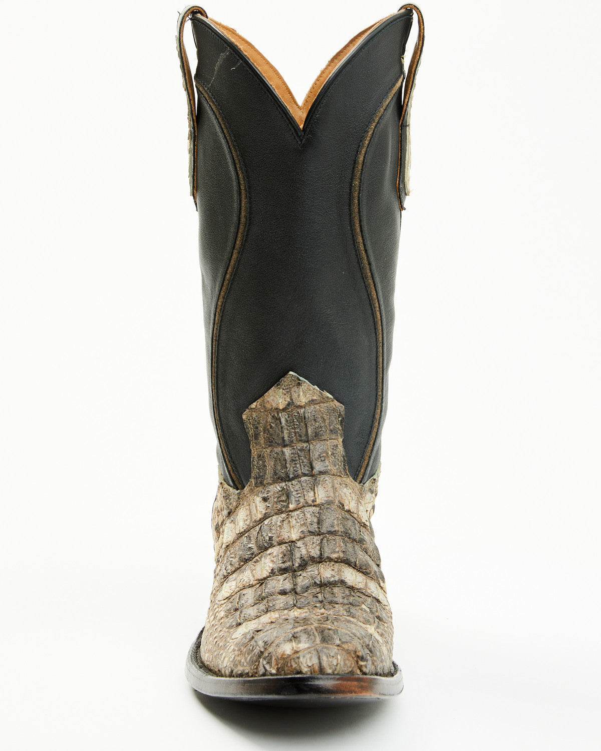 Black 1978® Men's Tillman Exotic Hornback Alligator Western