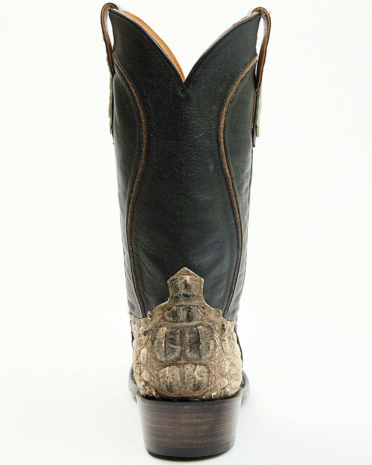 Black 1978® Men's Tillman Exotic Hornback Alligator Western