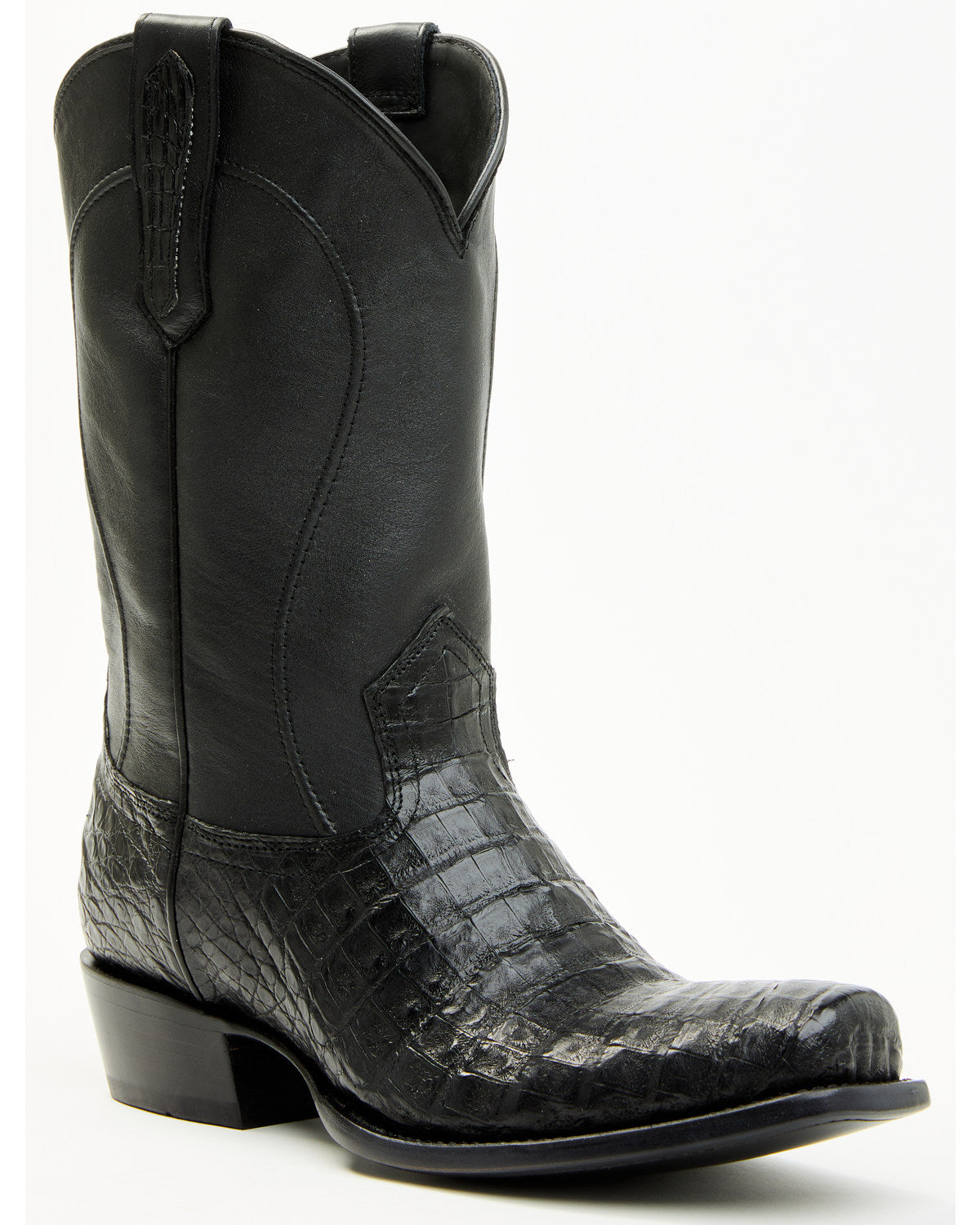 Black 1978® Men's Mason Exotic Caiman Belly Western Boots -