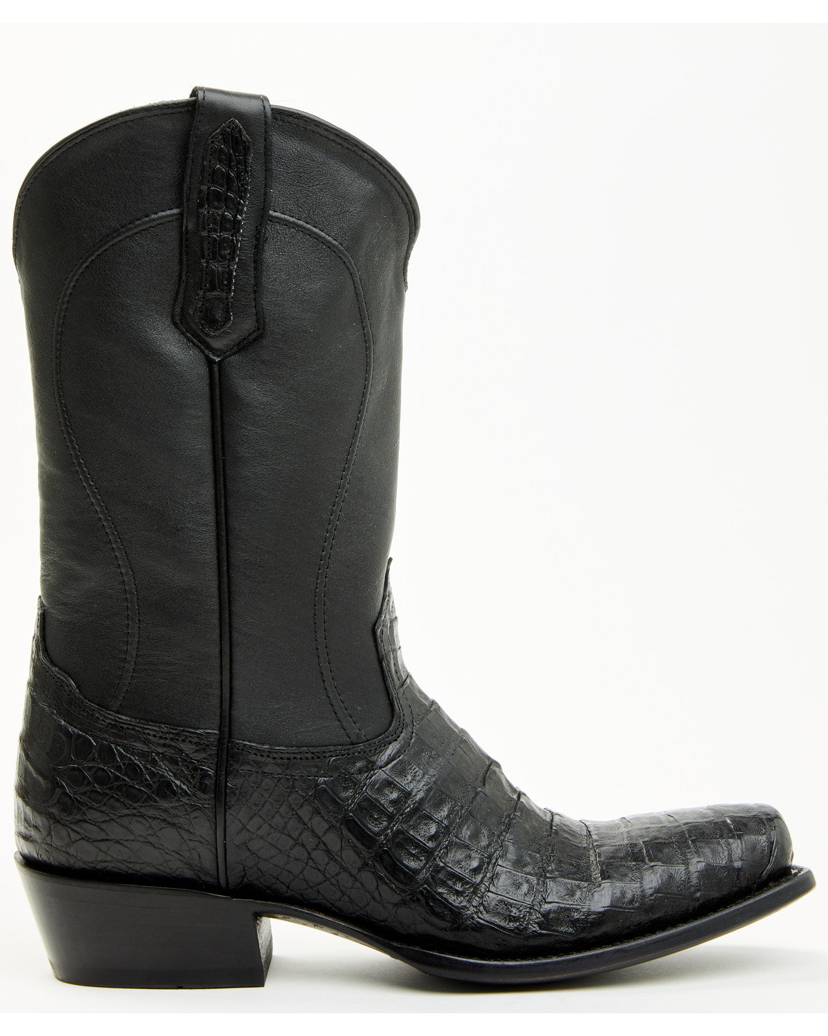 Black 1978® Men's Mason Exotic Caiman Belly Western Boots -