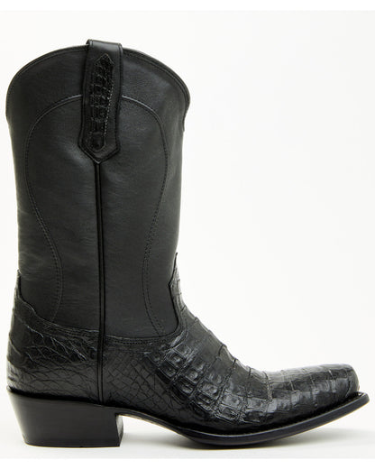 Black 1978® Men's Mason Exotic Caiman Belly Western Boots -