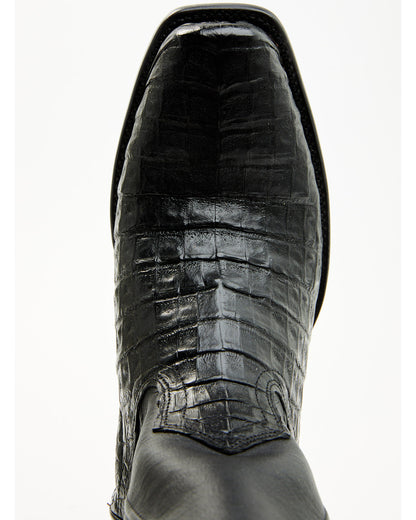 Black 1978® Men's Mason Exotic Caiman Belly Western Boots -