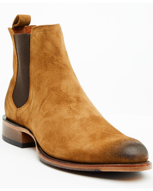Black 1978® Men's Franklin Chelsea Ankle Boots - Round Toe
