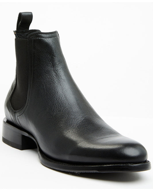 Black 1978® Men's Franklin Chelsea Ankle Boots - Round Toe