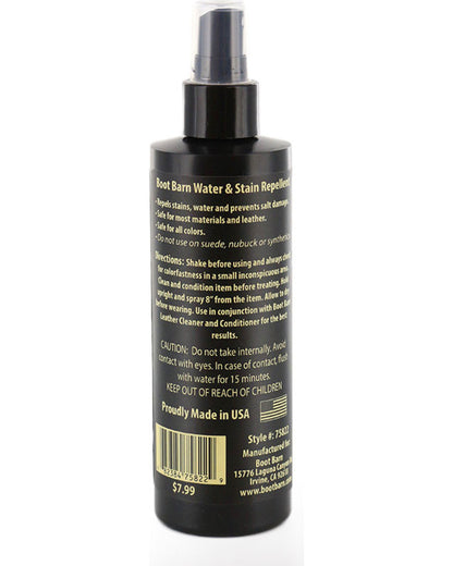 Boot Barn Water & Stain Repellent Leather Protector