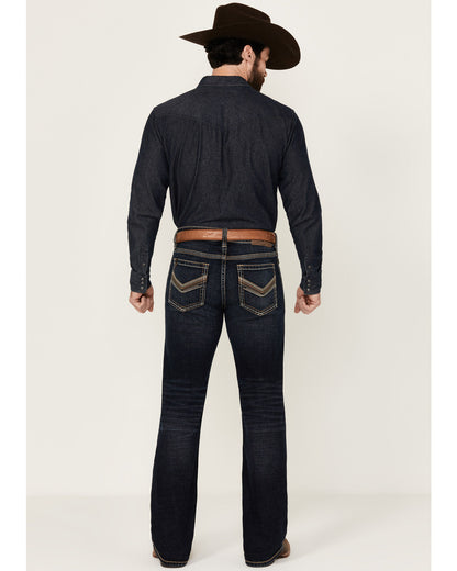 Men's Night Ranger Wash Wyatt Slim Bootcut Stretch Denim Je
