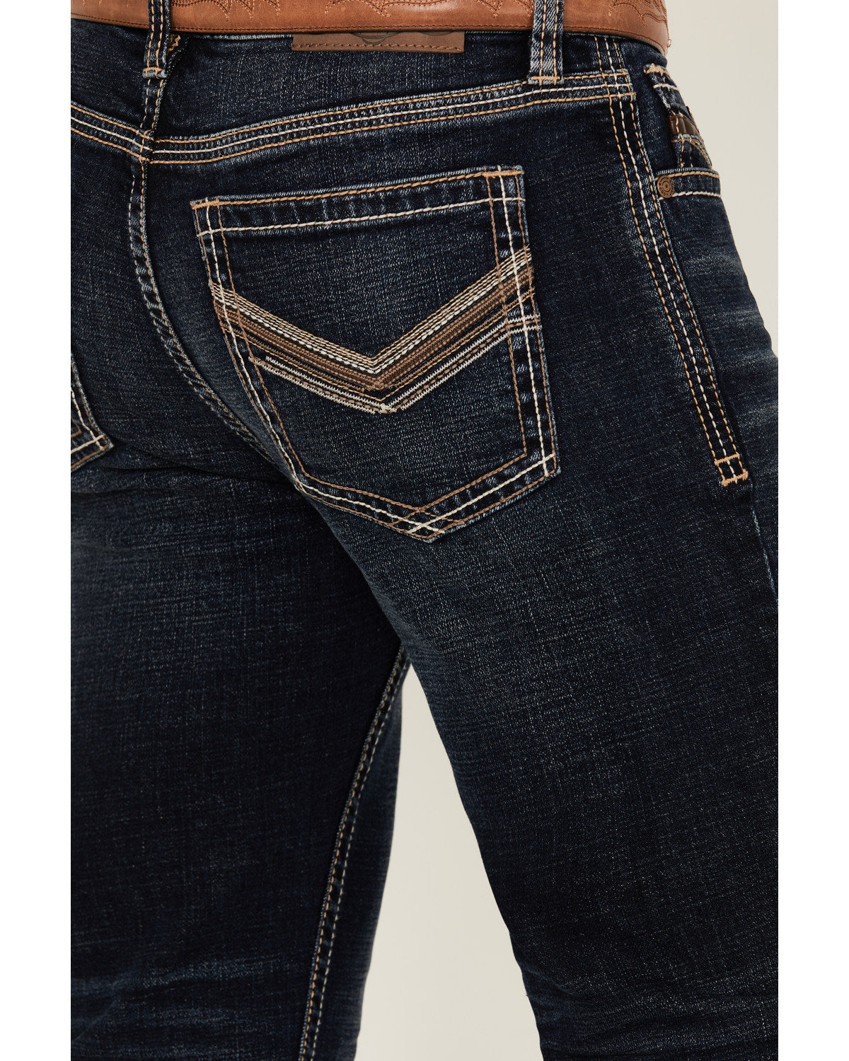 Men's Night Ranger Wash Wyatt Slim Bootcut Stretch Denim Je