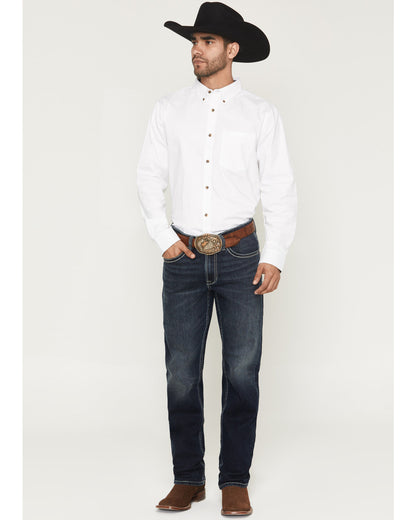 Men's Buster Wash Jackson Slim Straight Stretch Denim Jeans