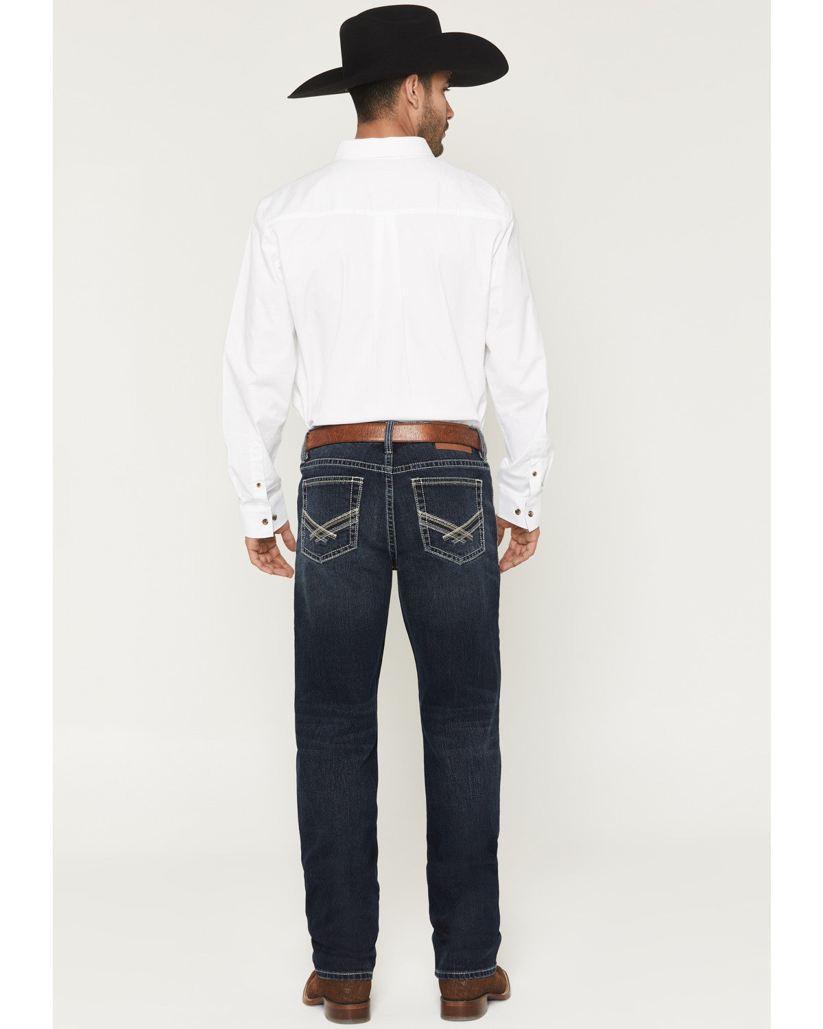 Men's Buster Wash Jackson Slim Straight Stretch Denim Jeans