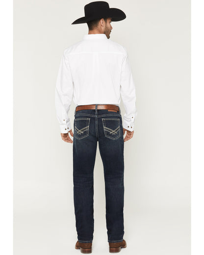 Men's Buster Wash Jackson Slim Straight Stretch Denim Jeans