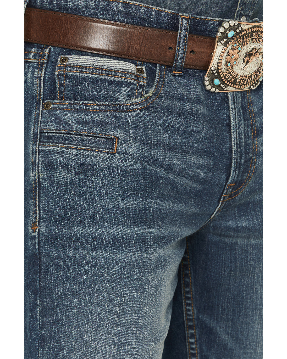 Men's Eastwood Wash Jackson Slim Straight Stretch Concealed