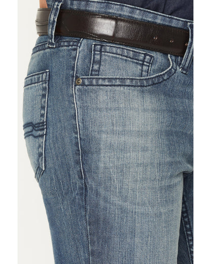 Men's Texas Wash Wyatt Slim Bootcut Stretch Denim Jeans