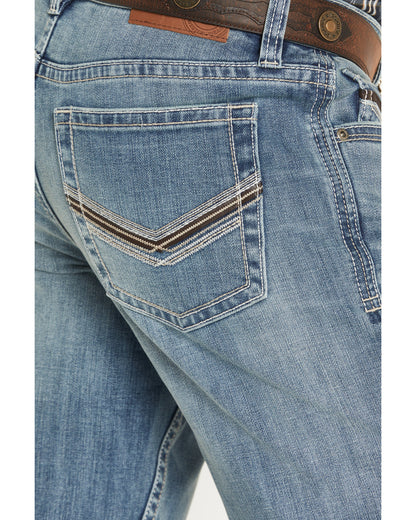 Men's Rowdy Wash Jackson Slim Straight Stretch Denim Jeans