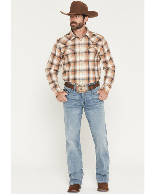 Men's Cooper Wash Duke Relaxed Bootcut Stretch Denim Jeans